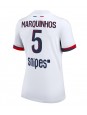 Billige Paris Saint-Germain Marquinhos #5 Bortedrakt Dame 2025-26 Kortermet